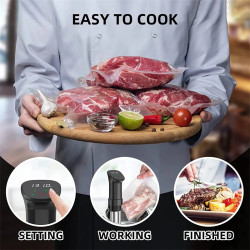 Thermoplongeur BALASHOV 1800 W : cuisson sous vide précise